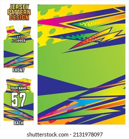 racing sports jersey fabric design. sublimation printing jersey pattern for racing team