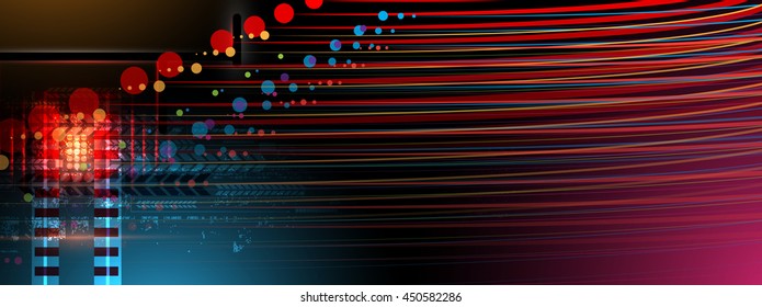 Racing square background, vector abstraction in race car track