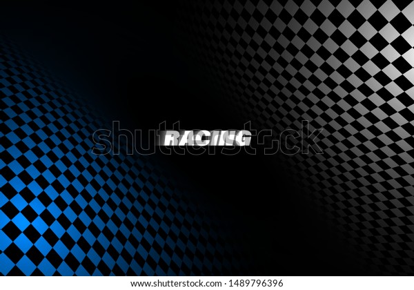 Racing\
square background, vector abstraction in car\
track