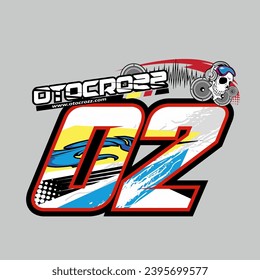 racing start, typography, motorcycle, vector, start, retro, racing number, symbol, letter, poster, icon, race number, race, sport, abstract, alphabet, alphabetical, art, artwork, background, badge, bl