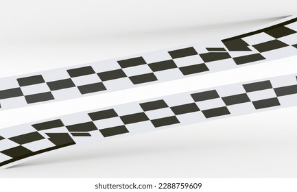 Racing sticker stripes for automotive or rally bike