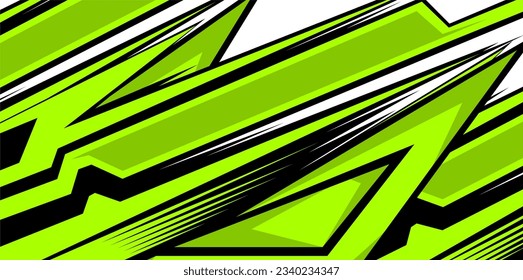 racing stripes green vector background