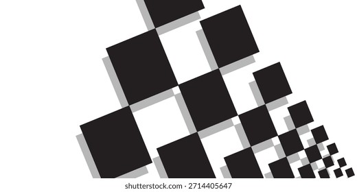 Racing stripes. Race flag. Checkered flag. Sport car decal stripes. Automotive graphics. Vector illustration