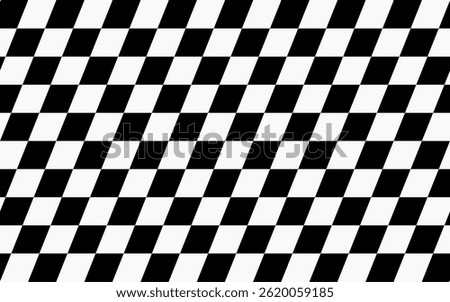 Racing stripes. Race flag. Checkered flag. Sport car decal stripes. Automotive graphics. Vector illustration