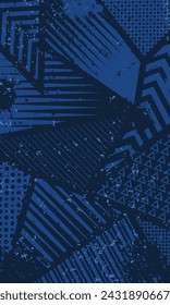 Fondo geométrico abstracto del estilo de carreras. Fondo de pantalla del teléfono. Plantilla de diseño de camiseta deportiva