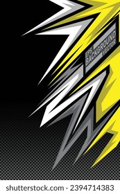 Racing style background image design