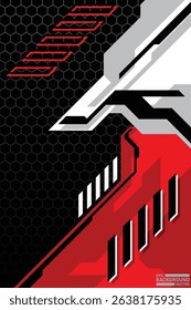 Racing style background image design