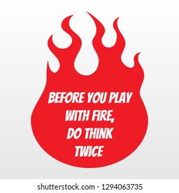 Racing style slogan print. Vector fire flame background.
