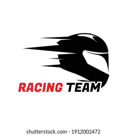 Racing Team Logo Vector Illustration Template