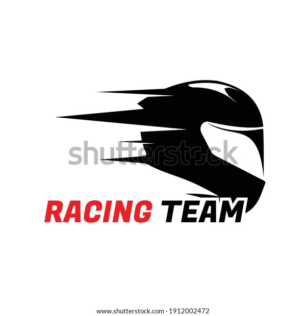 Racing Team Logo Vector Illustration Template