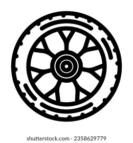 racing tires vehicle auto line icon vector. racing tires vehicle auto sign. isolated contour symbol black illustration