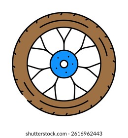 racing tires vehicle auto line icon vector. racing tires vehicle auto sign. isolated symbol illustration