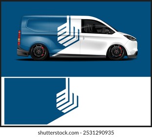 Racing van design vector and automotive