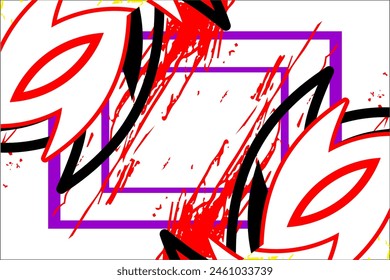 racing vector background wrapping design with unique striped patterns and splashes