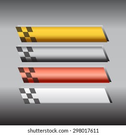 In the Racing,These will show who is the winner. And you can type the challengers' name on it.