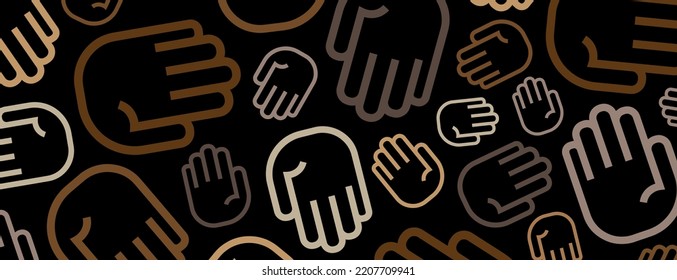 racism icon on white background