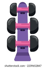 cremallera con campanas en el icono del gimnasio