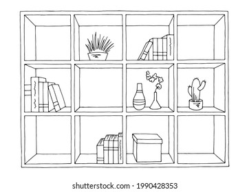 Rack graphic black white isolated sketch illustration vector