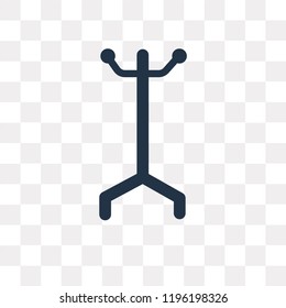 Rack vector icon isolated on transparent background, Rack transparency concept can be used web and mobile