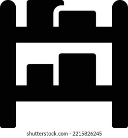 rack  Vector illustration on a transparent background. Premium quality symmbols. Glyphs vector icons for concept and graphic design. 

