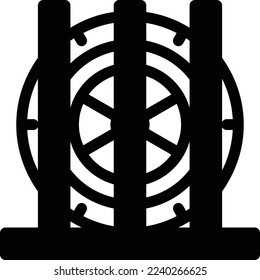 rack Vector illustration on a transparent background. Premium quality symmbols. Glyphs vector icons for concept and graphic design. 
