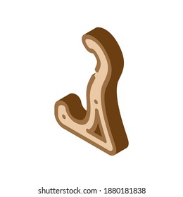 rack for violin glyph icon vector. rack for violin sign. isolated contour symbol black illustration