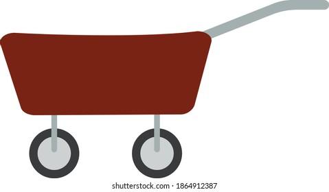 rack wheelbarrow or garden wheelbarrow