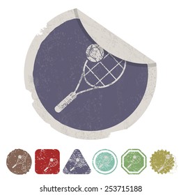 Racket icon. 
