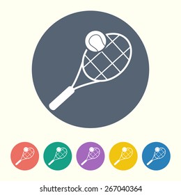 Racket icon. 