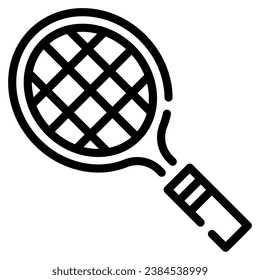 Racket icon Illustration, for UIUX, infographic, etc