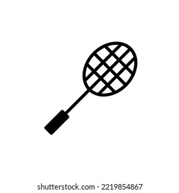 Racket icon set. Sport vector collection