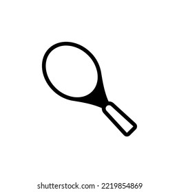 Racket icon set. Sport vector collection