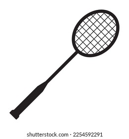 racket icon vector illustration logo design