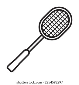 racket icon vector illustration logo design