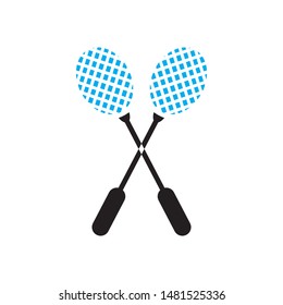 racket icon vector illustration template
