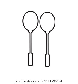 racket icon vector illustration template