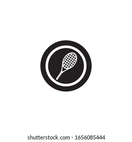 Racket logo vector icon design