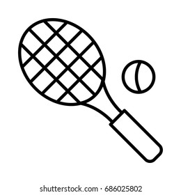 Racket shuttle icon