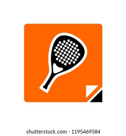 Racket sport symbol