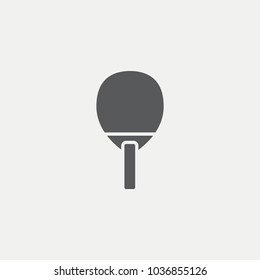 Racket for tennis Flat Icon