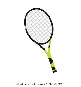 Racket tennis flat icon design