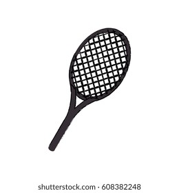 racket tennis isolated icon