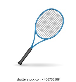 Racket tennis, sport racket. 