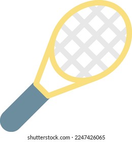 racket Vector illustration on a transparent background. Premium quality symmbols. Line Color vector icons for concept and graphic design. 
