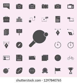 Rackets for table tennis icon. web icons universal set for web and mobile