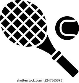 Rackets Vector Icon which is suitable for commercial work and easily modify or edit it
