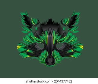RACOON MASCOT FOR ICON AND TSHIRT DESAIN