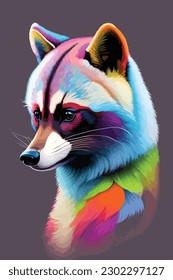 un arco iris de arco iris concepto de luz vector ilustración