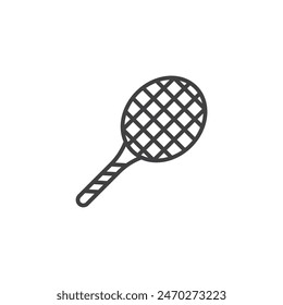 Racquet icons. Tennis racket vector symbol. Bat tennis championship match vector.