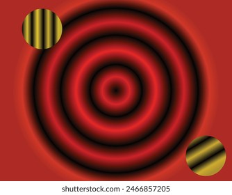 Diseño de fondo degradado con combinación de colores rojo y negro.